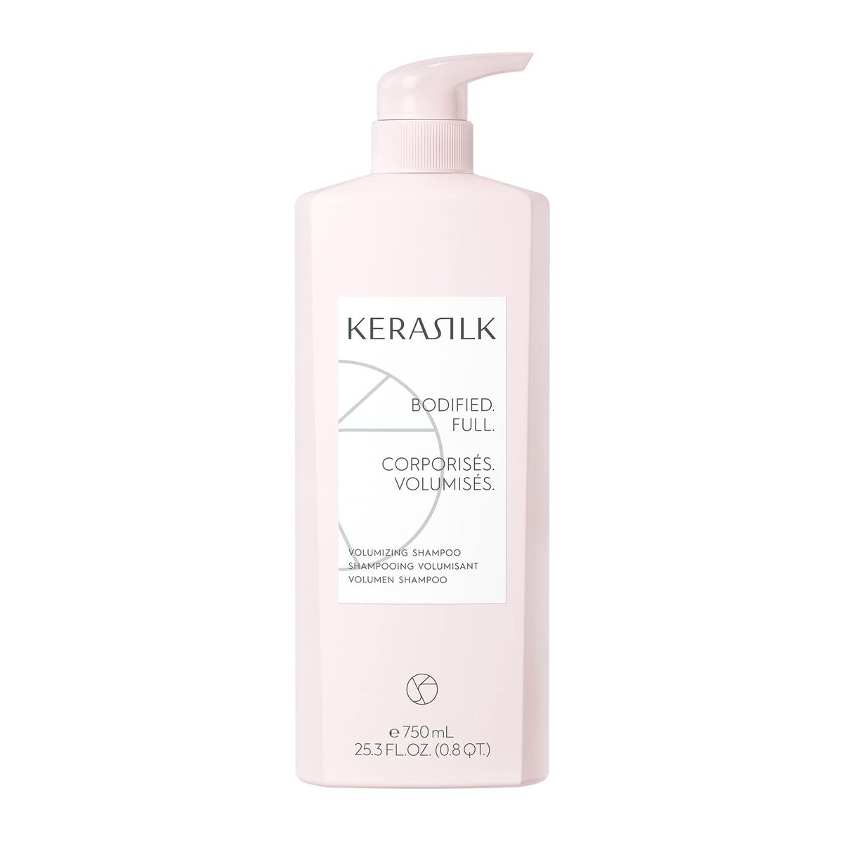Shampoo Kerasilk ESSENTIALS 750 ml for Women shampoo bottle