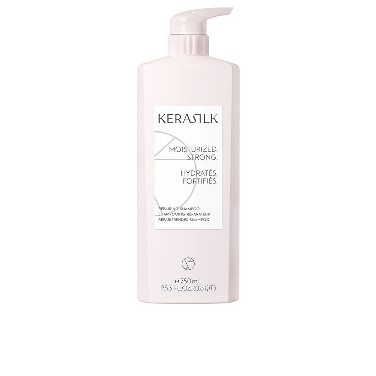 Shampoo Kerasilk ESSENTIALS 750 ml for Women shampoo bottle