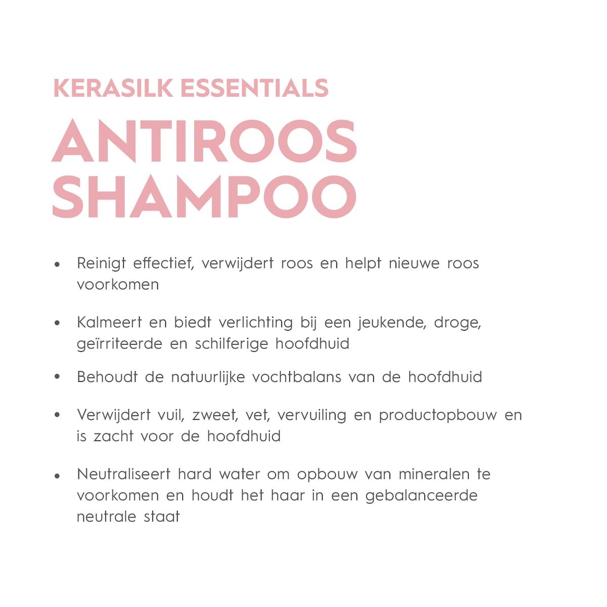 Shampoo Kerasilk ESSENTIALS 750 ml for Women shampoo bottle