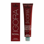 Permanent Dye Schwarzkopf Igora Royal Nº 0-77 02/13 60 ml for Women product packaging