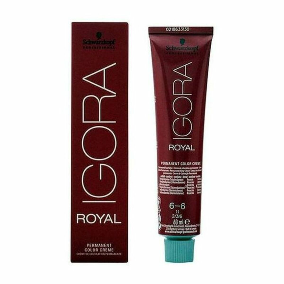 Permanent Dye Schwarzkopf 1047 Nº 6-6 60 ml for Women product packaging