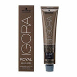 Permanent Anti-Ageing Dye Schwarzkopf Nº 6-60 60 ml product packaging