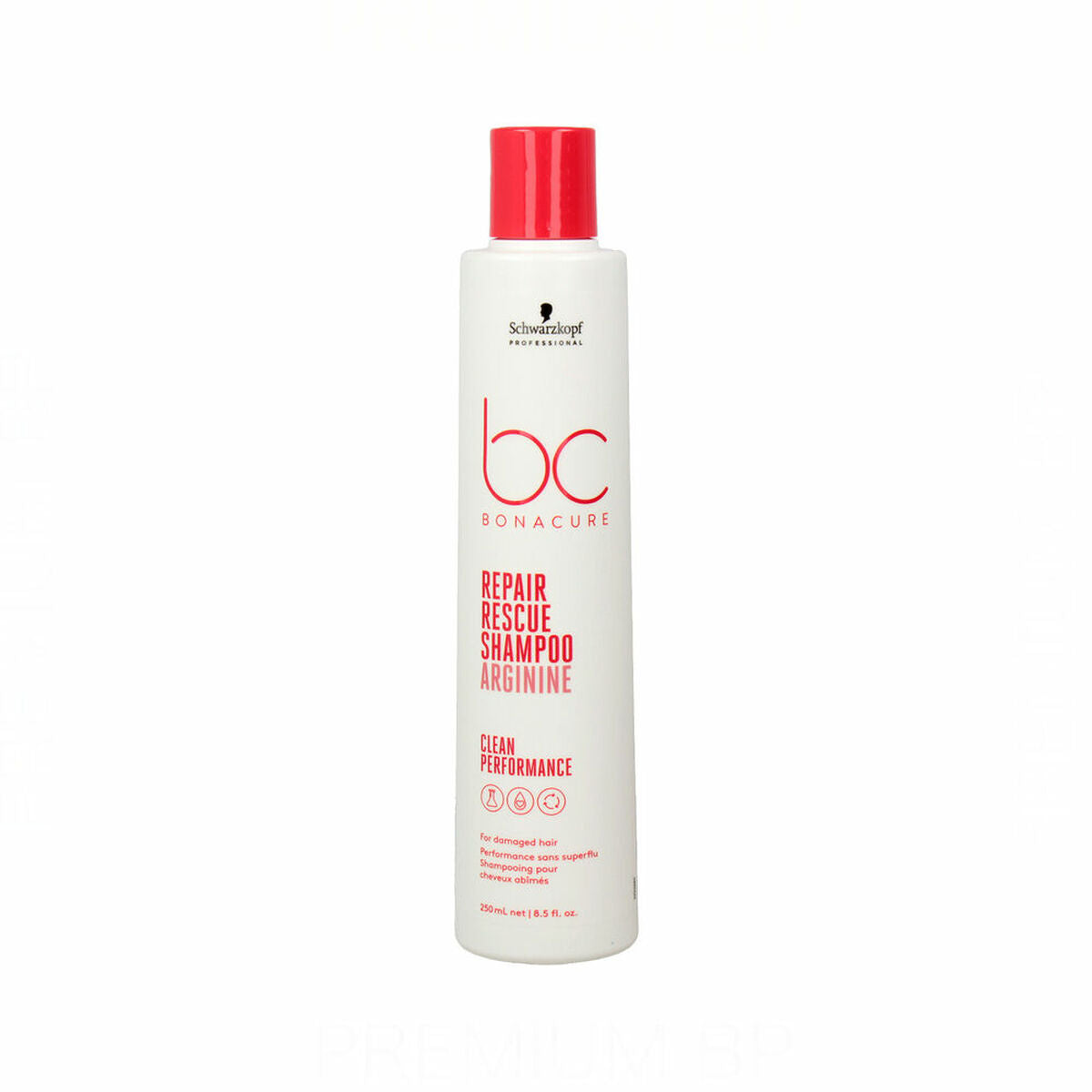 Restorative Shampoo Schwarzkopf Bc Repair Rescue 250 ml shampoo bottle
