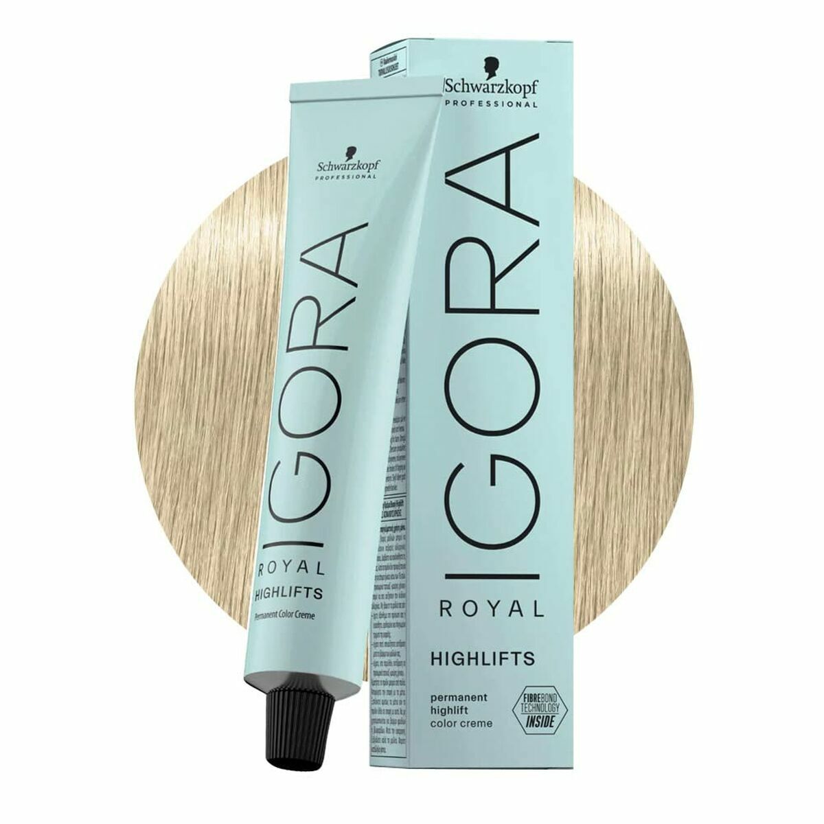Permanent Colour Creme Schwarzkopf Igora Royal Highlifts Nº 10-1 (60 ml) for Women skincare packaging