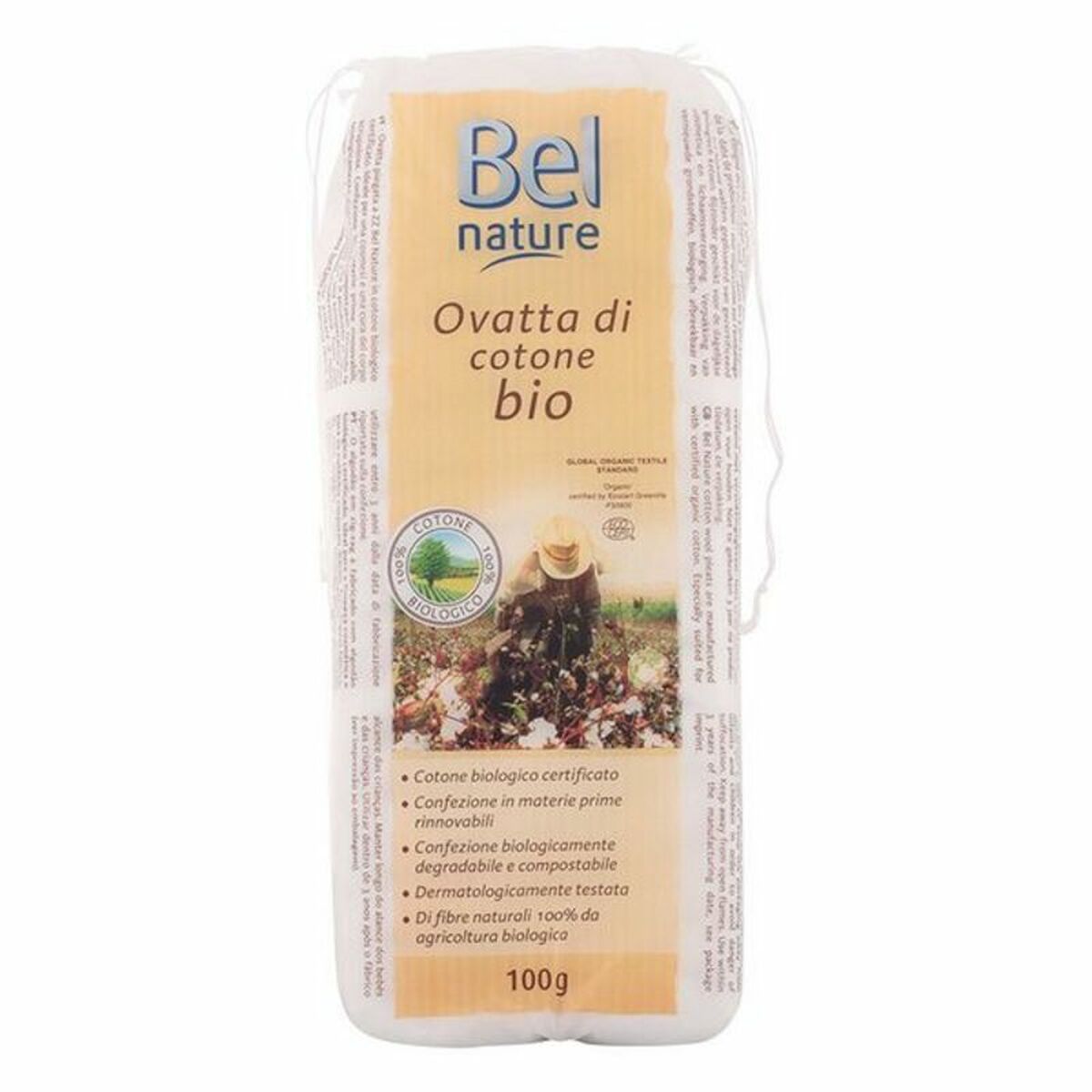 Cotton Bel Nature Ecocert 100 g product packaging