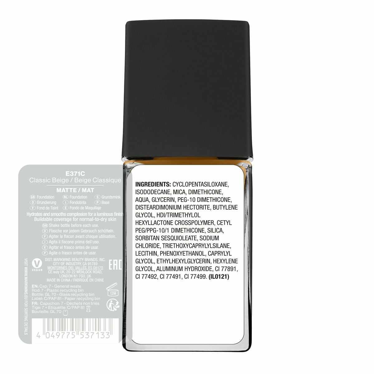 Liquid Make Up Base Wet n Wild Classic Beige Classic Beige 30 ml product packaging