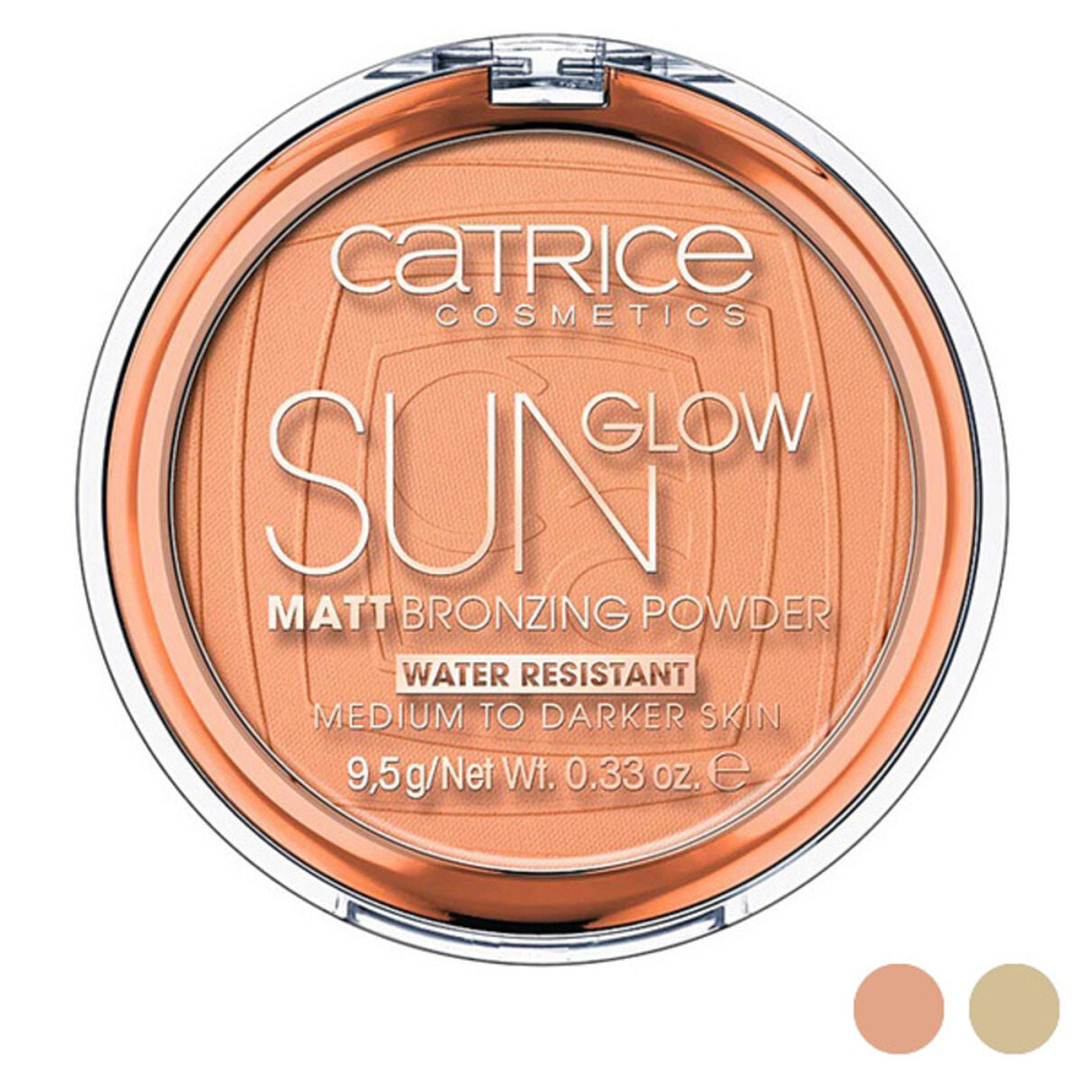 Bronzing Powder Sun Glow Matt Catrice (9,5 g) 9,5 g 9.5 g makeup packaging