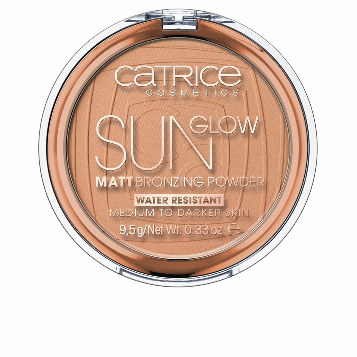 Bronzing Powder Sun Glow Matt Catrice (9,5 g) 9,5 g 9.5 g makeup packaging