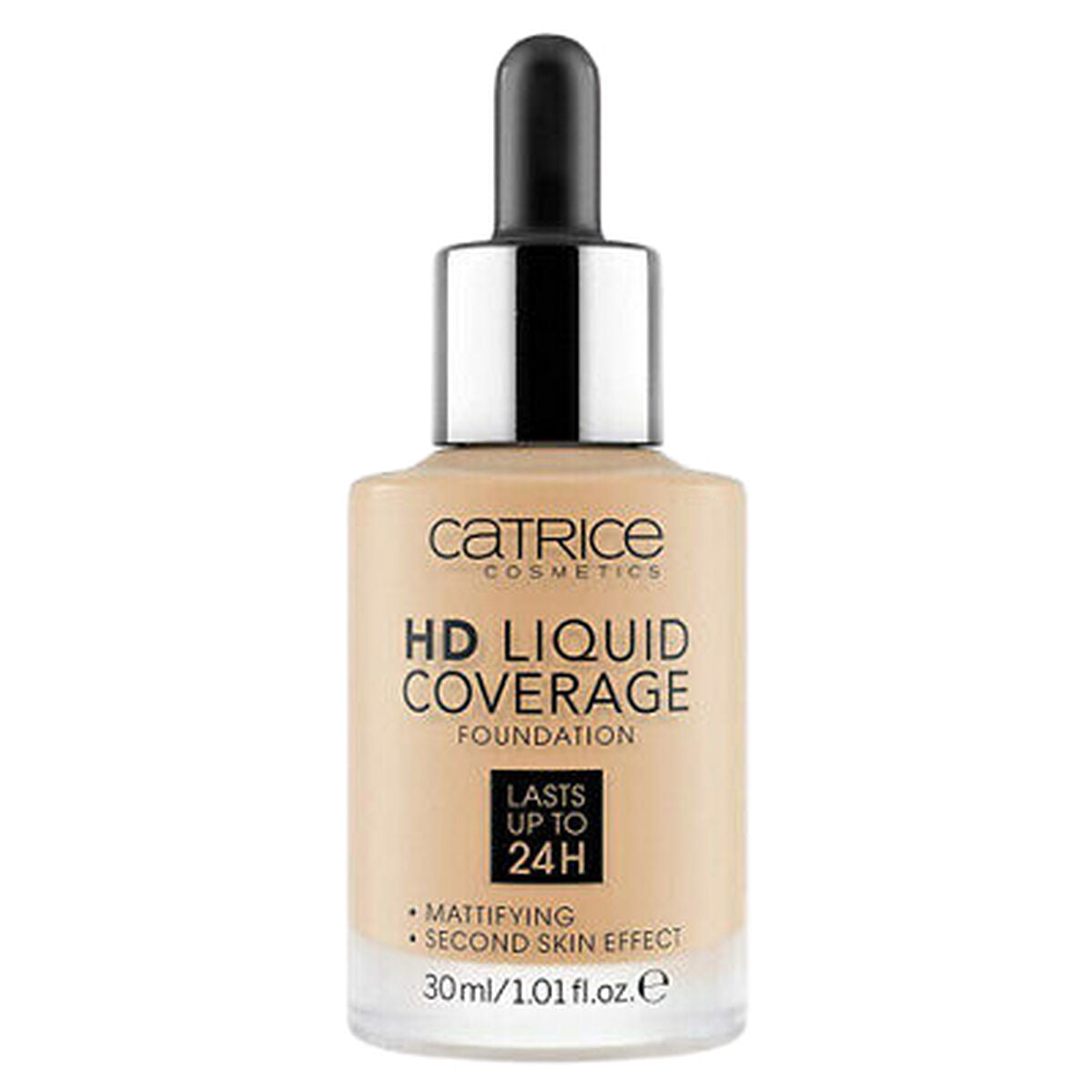 Liquid Make Up Base Catrice HD Liquid Coverage Nº 032 Nude beige Nº 032-Nude Beige 30 ml product packaging