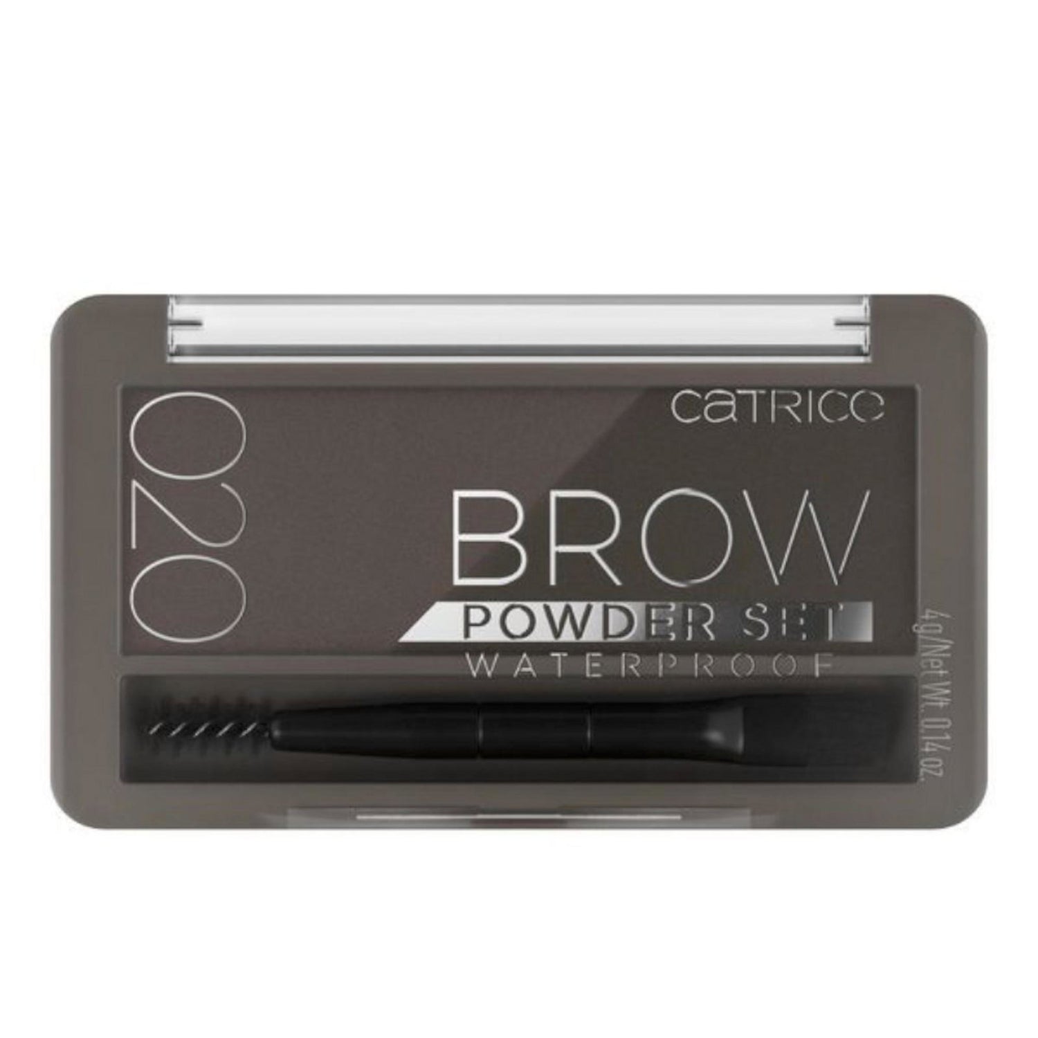 Catrice, Brow Powder Set, Waterproof, Matte, Eyebrow Powder, 020, Ash, 4 g