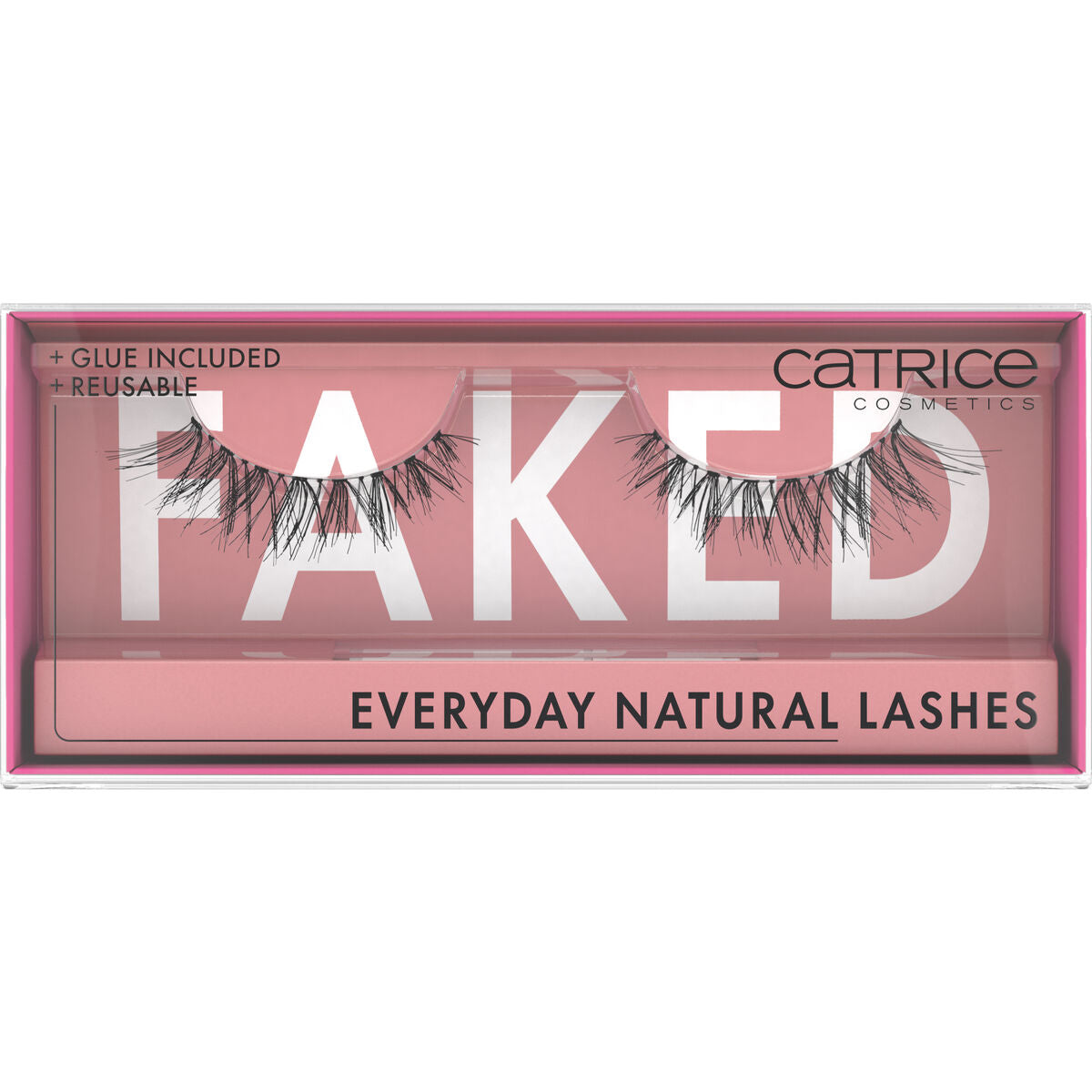 False Eyelashes Catrice Faked Everyday Natural 2 Pieces (2 Units) product packaging