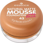 Mousse Make-up Foundation Essence NATURAL MATTE Nº 43 16 g makeup packaging