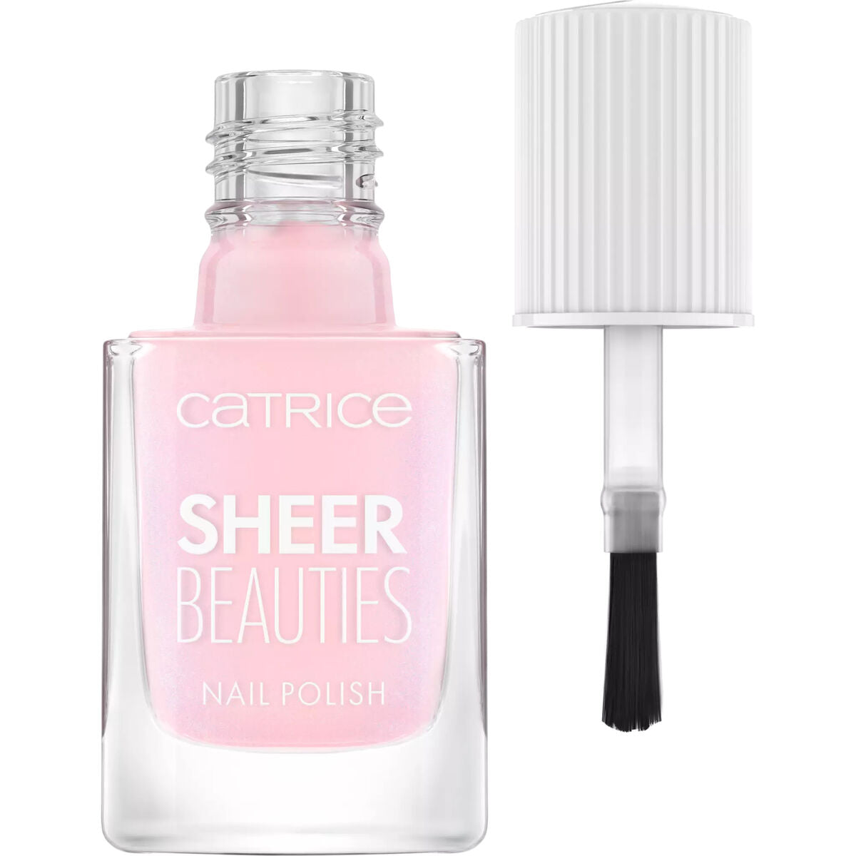 Nail polish Catrice Sheer Beauties Nº 040 Fluffy Cotton Candy Nº 040-Fluffy Cotton Candy 10,5 ml product packaging 10.5 ml