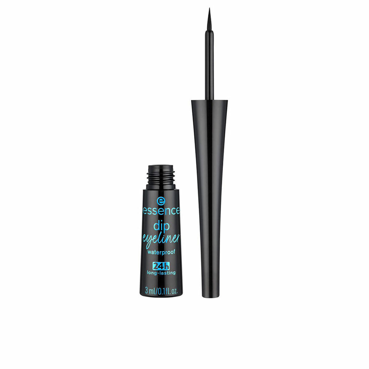 Eyeliner Essence Dip Eyeliner Black 3 ml Water resistant makeup packaging
