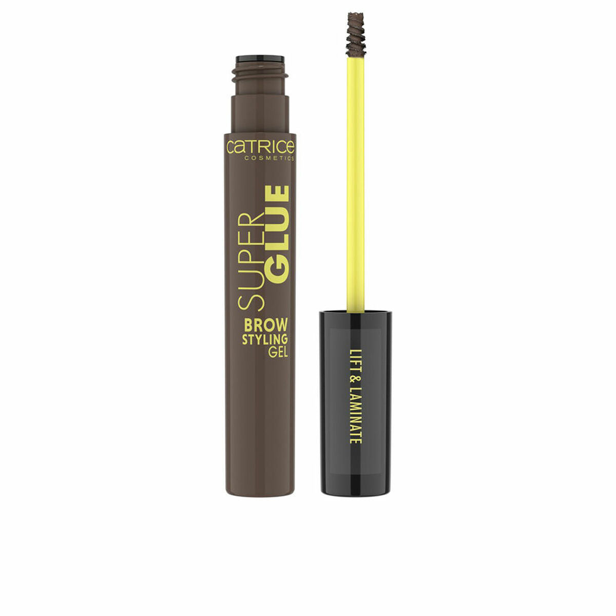 Eyebrow Fixing Gel Catrice Super Glue Nº 030 Deep brown Nº 030-Deep Brown 4 ml skincare packaging