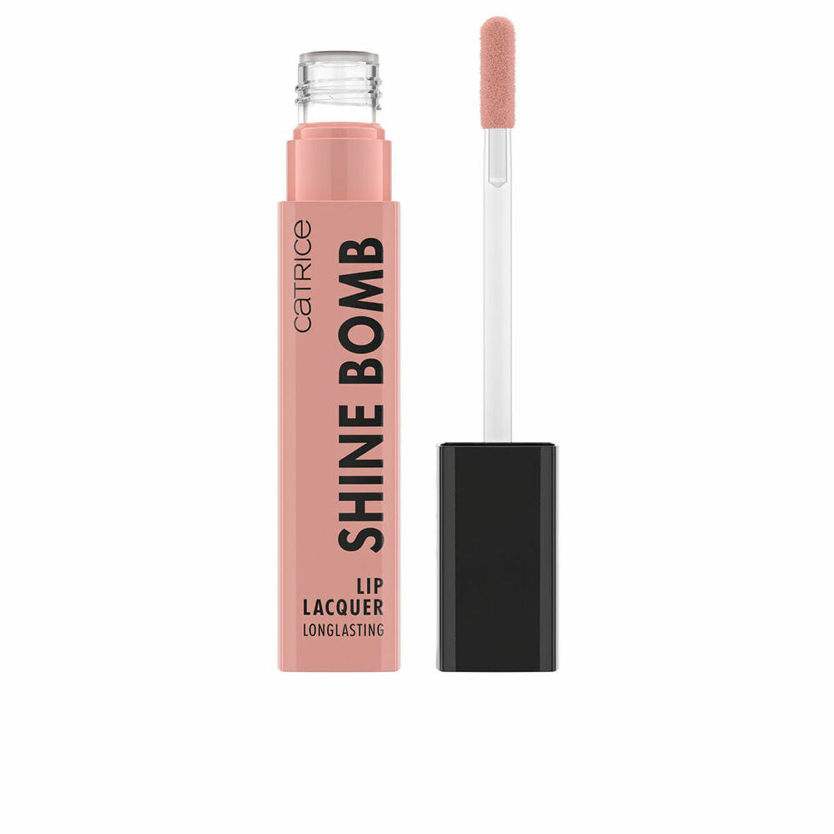 Liquid lipstick Catrice Shine Bomb Beige Nº 010 French Silk Nº 010-French Silk 3 ml makeup packaging