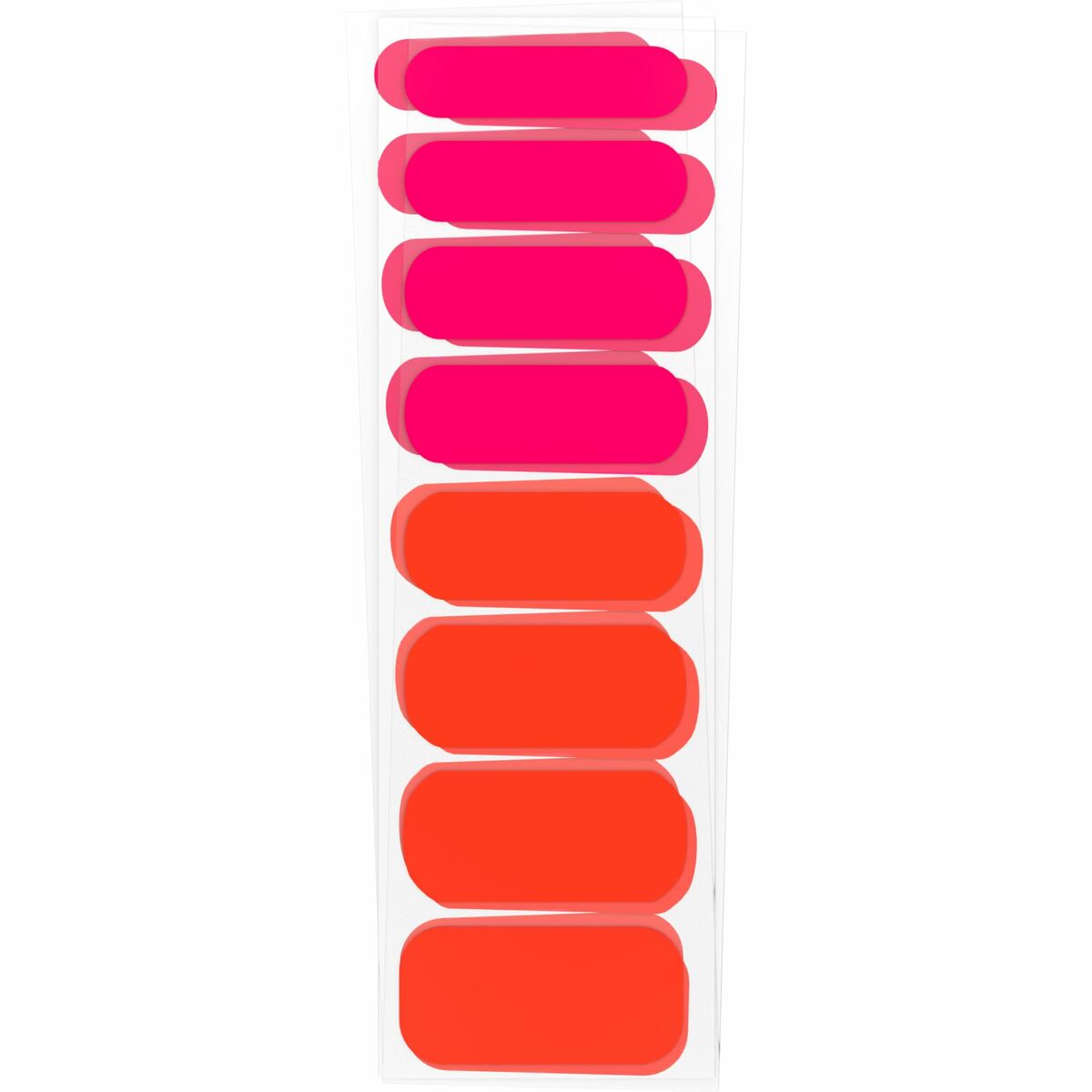 Nail Polish Sheets Catrice Neon Blast Nº 020 Neon thunder 24 Units product packaging