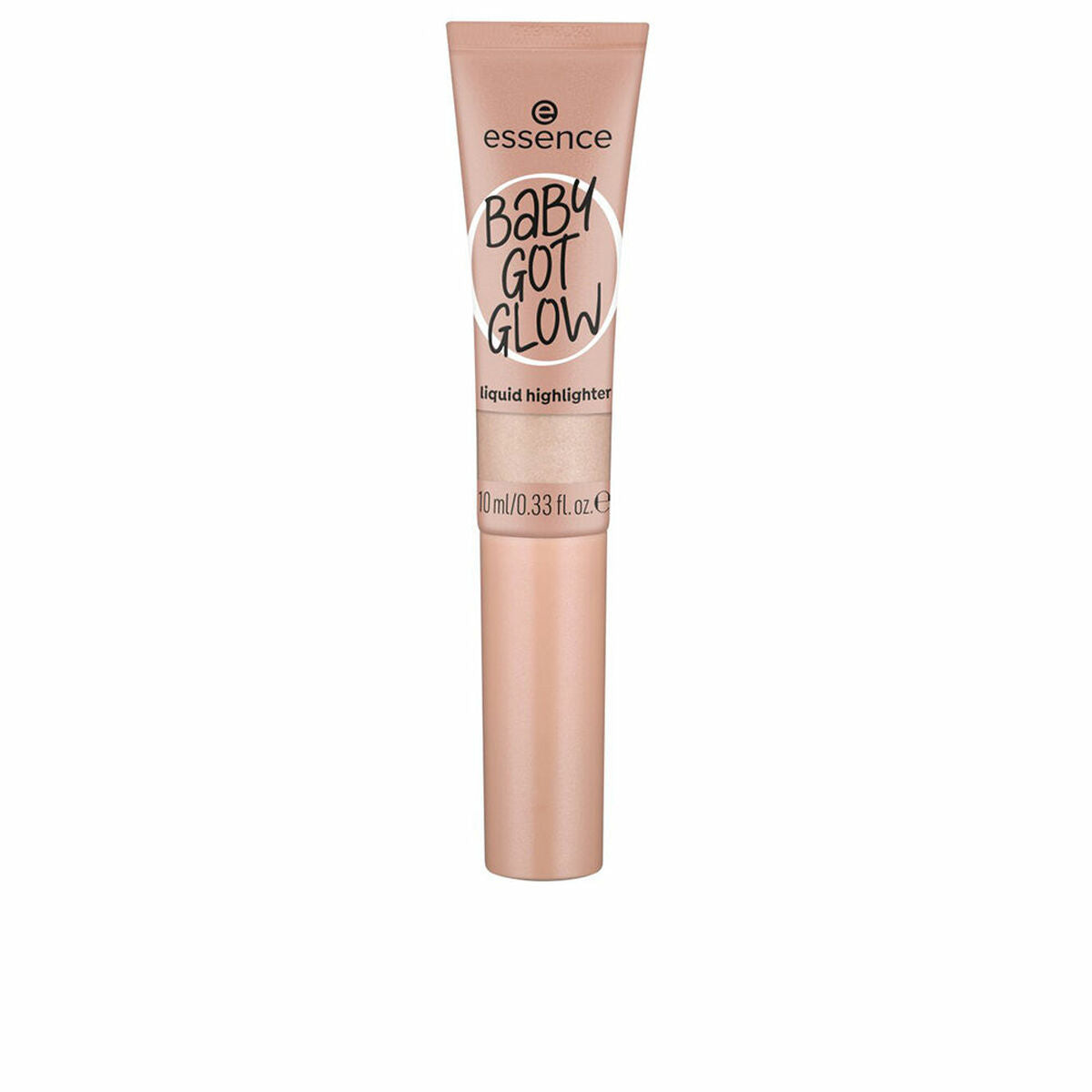 Highlighter Essence Baby Got Glow Nº 10 Sassy in Silk Nº 10-Sassy In Silk 10 ml Liquid product packaging