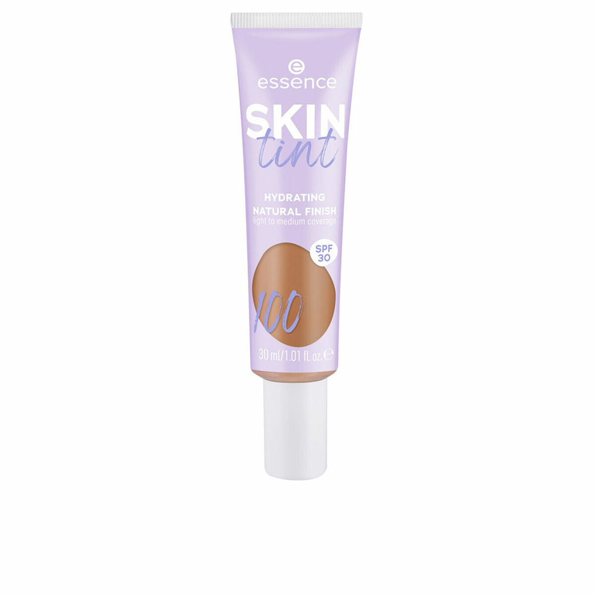 Hydrating Cream with Colour Essence SKIN TINT Nº 100 Spf 30 30 ml skincare packaging