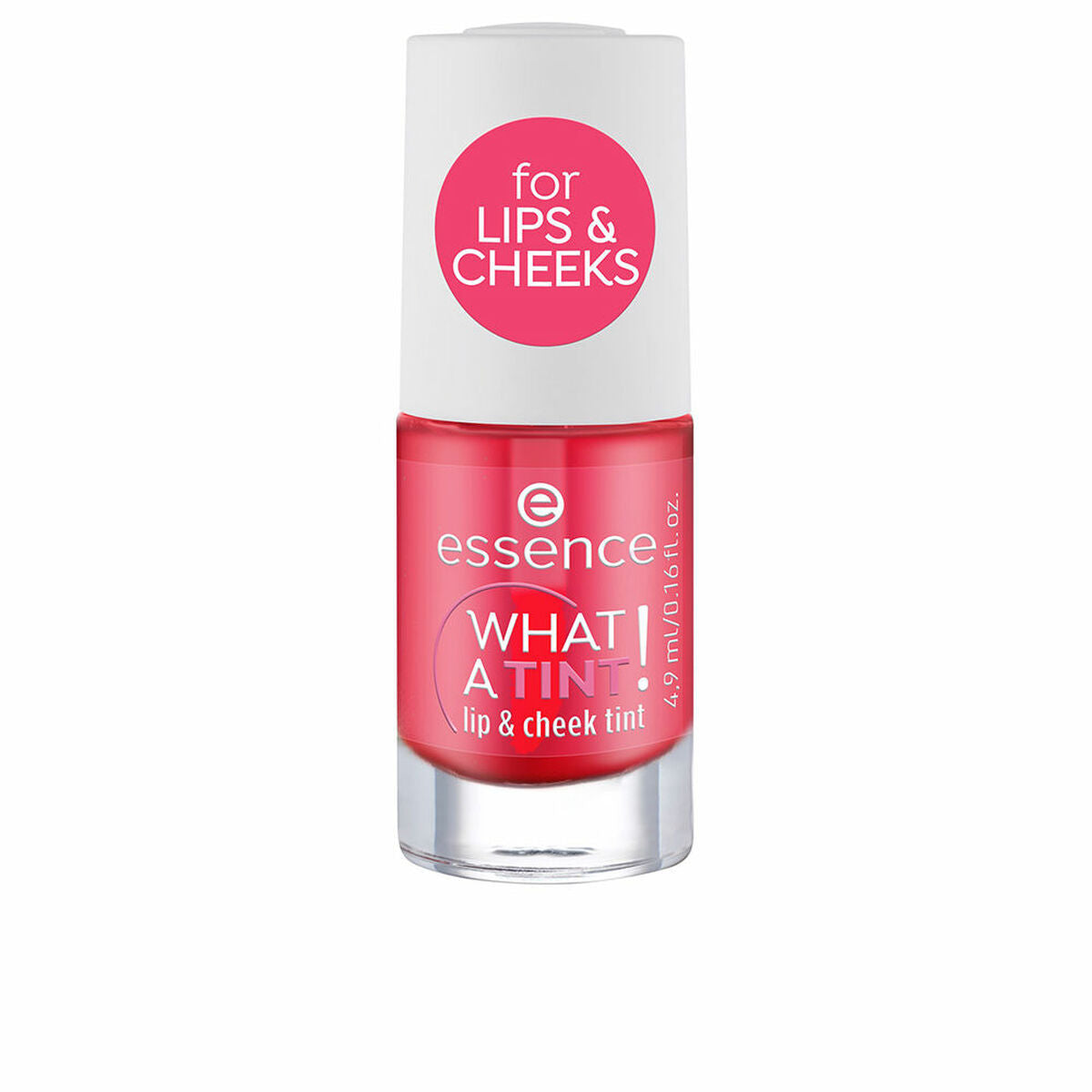 Tint for Cheeks and Lips Essence WHAT A TINT! Nº 02-Coral Sunset 4,9 ml product packaging 4.9 ml