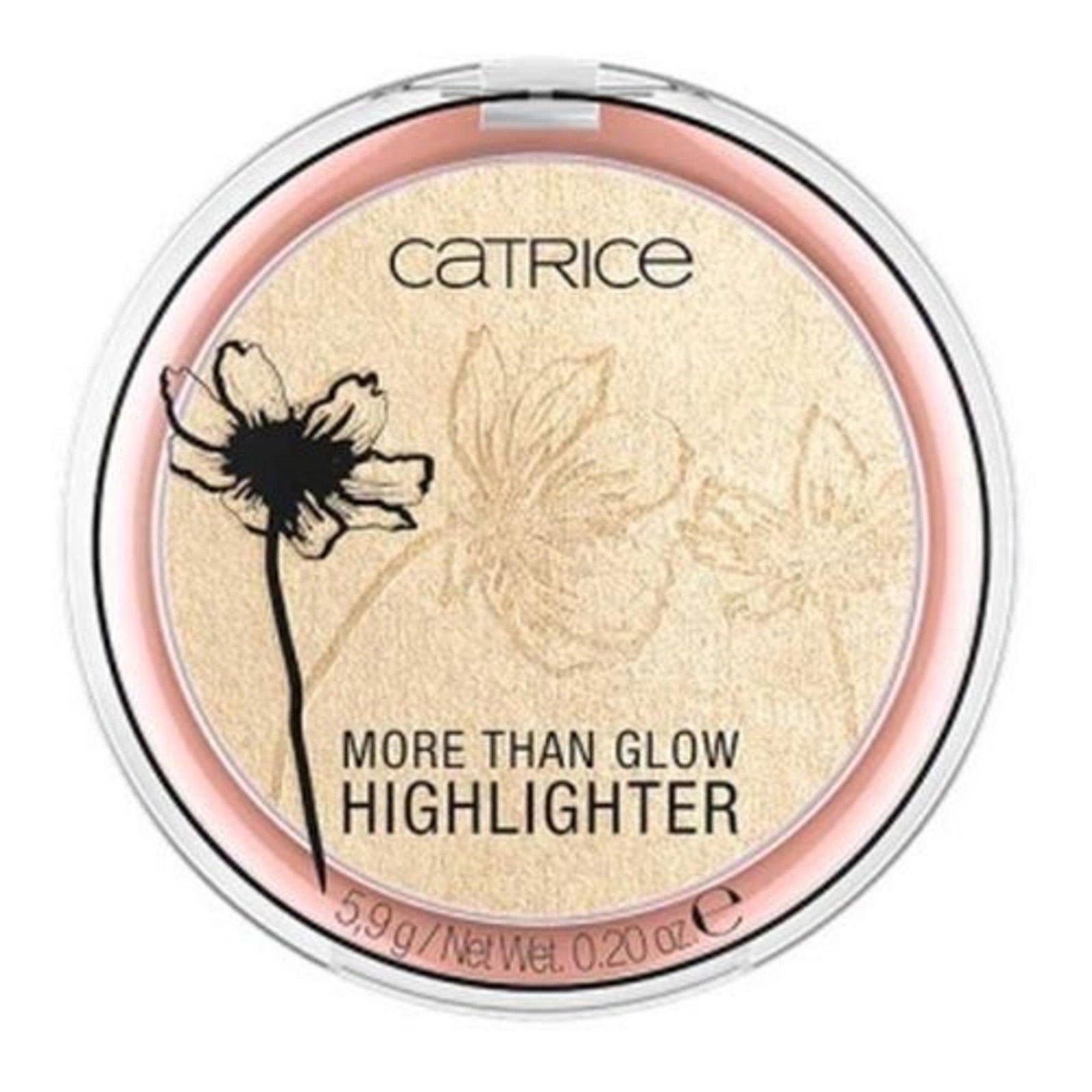 Catrice, More Than Glow, Luminous, Blush Highlighter Compact, 040, Absolute Blushin' Bright, 5.9 g