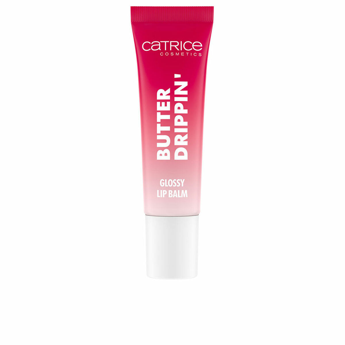 Coloured Lip Balm Catrice BUTTER DRIPPIN' GLOSSY Nº 050-Cherry Delicious 10 ml for Women skincare packaging