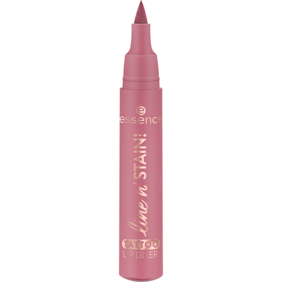 Lipstick Essence TATTOO LINE N'STAIN! Nº 01-Everyone's Nude-Pink 2,5 ml makeup packaging 2.5 ml
