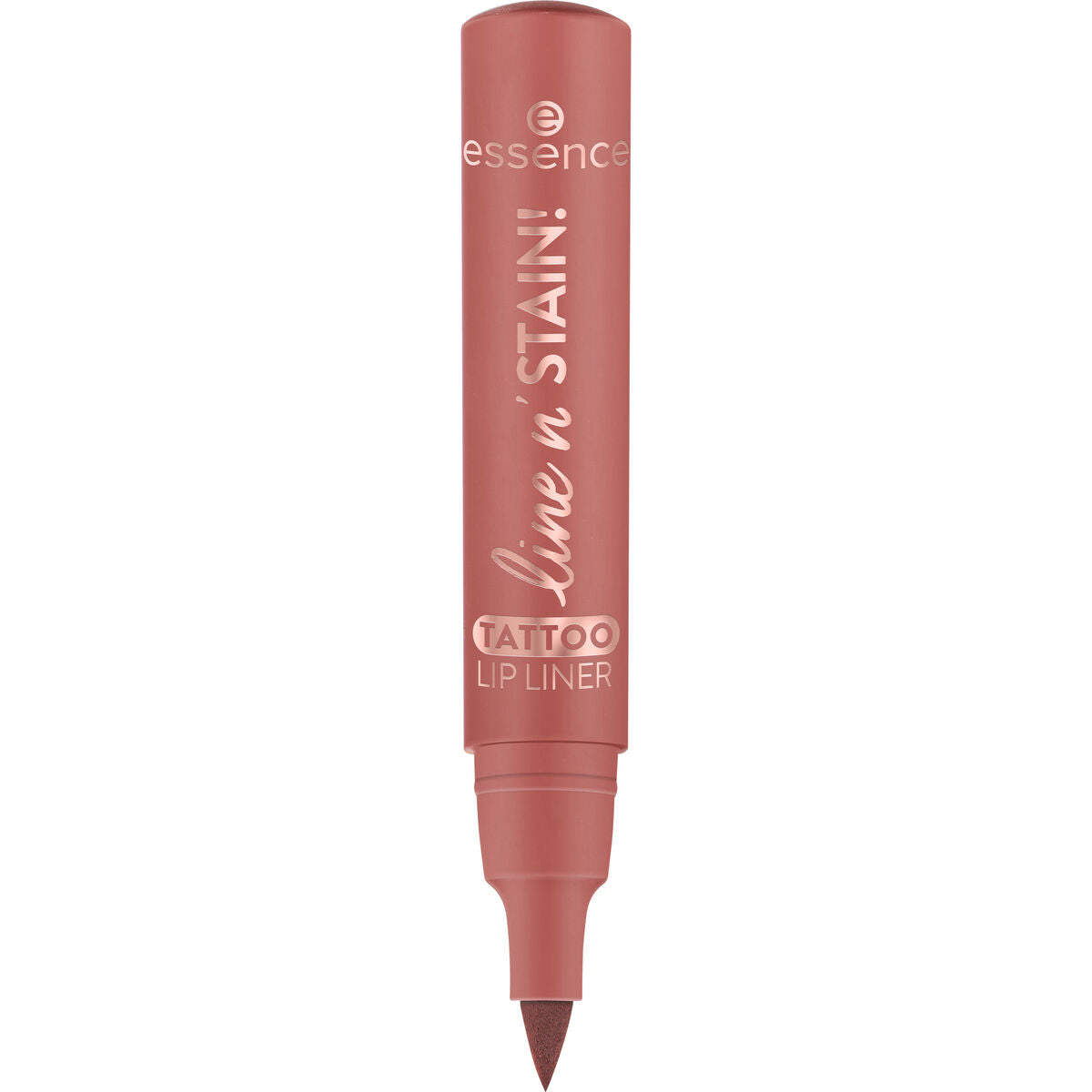 Lipstick Essence TATTOO LINE N'STAIN! Nº 02-Must Have Brown 2,5 ml makeup packaging 2.5 ml
