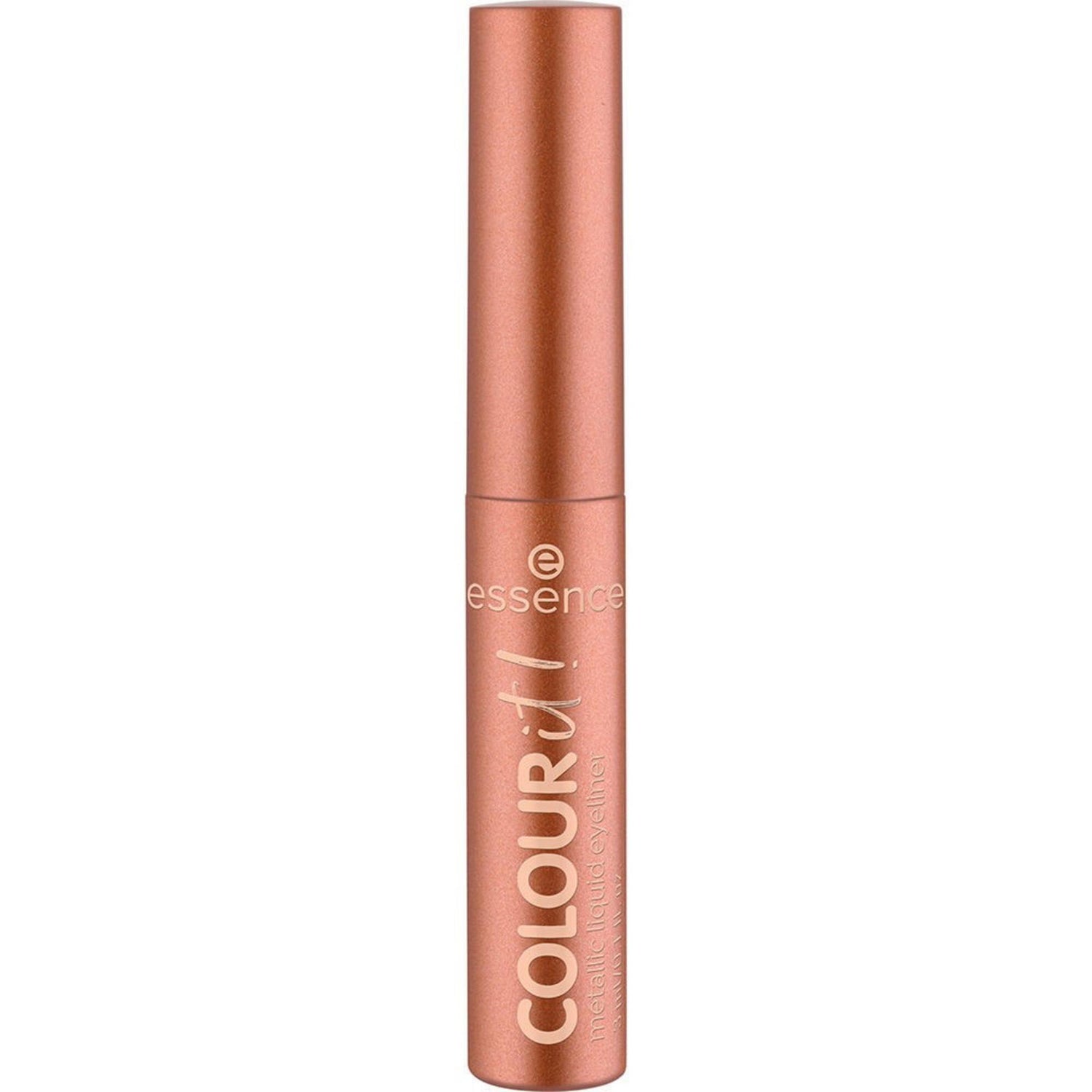 Essence, Colour It!, Liquid Eyeliner, Metallic, Liquid Eyeliner, 01, Burnished Bronze, 3 ml