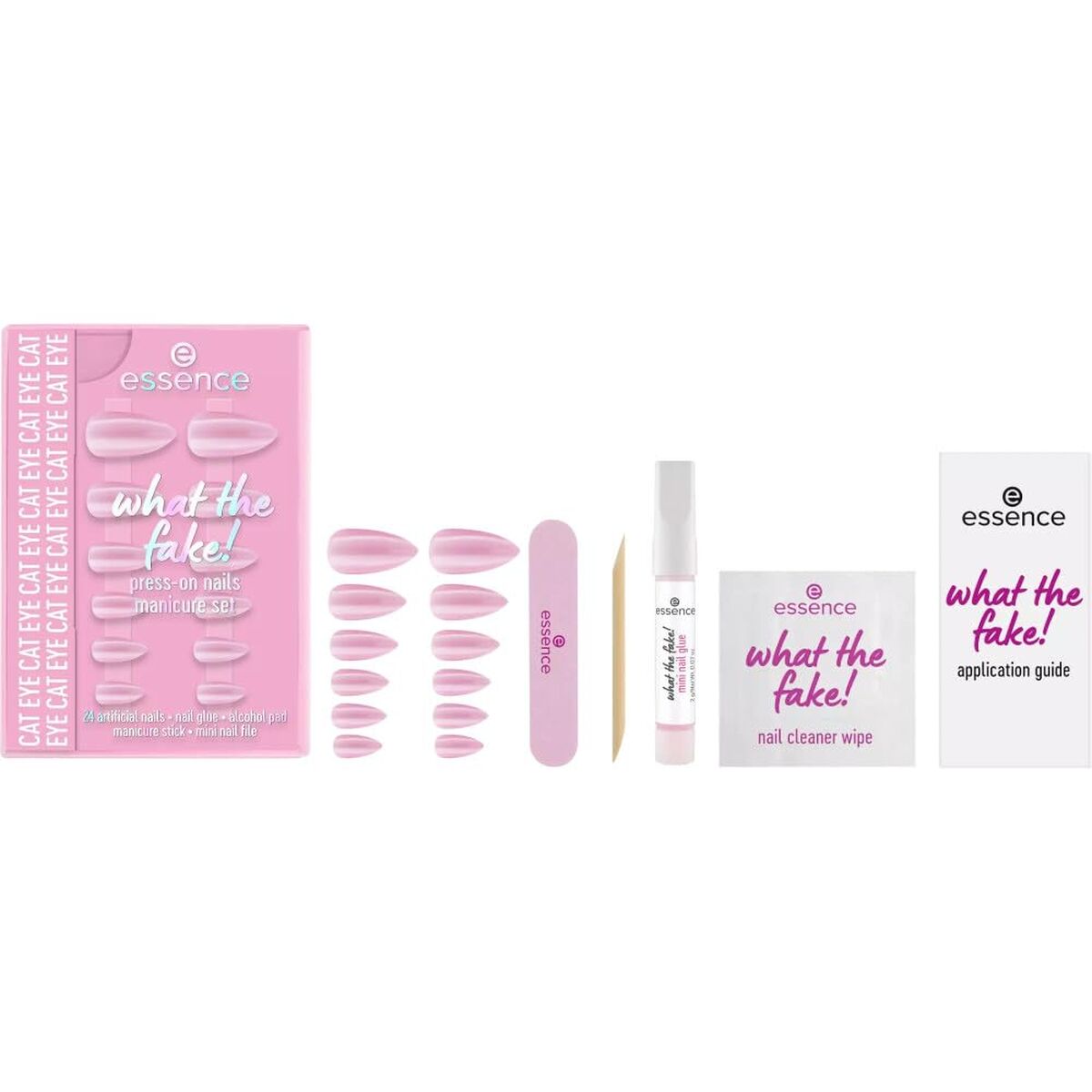 Nail polish Essence WHAT THE FAKE! product packaging