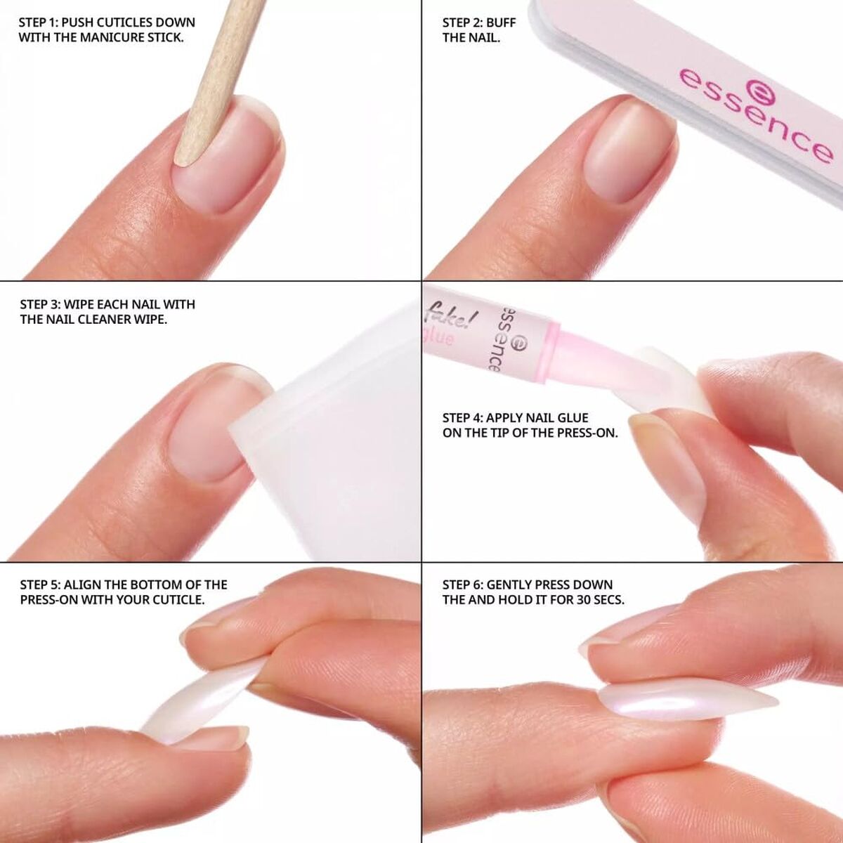 Nail polish Essence WHAT THE FAKE! product packaging
