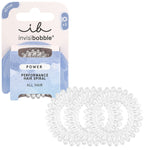 Rubber Hair Bands Invisibobble Transparent (3 Units) product packaging