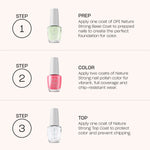 Facial Corrector Opi Nature Strong Intentions Are Rose Gold 15 ml product packaging