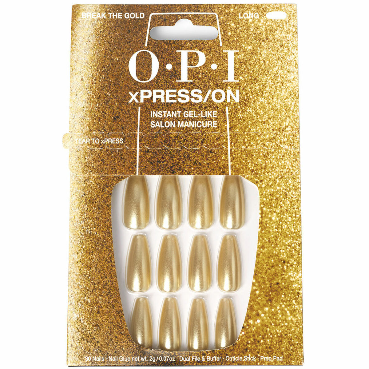 False nails Opi 