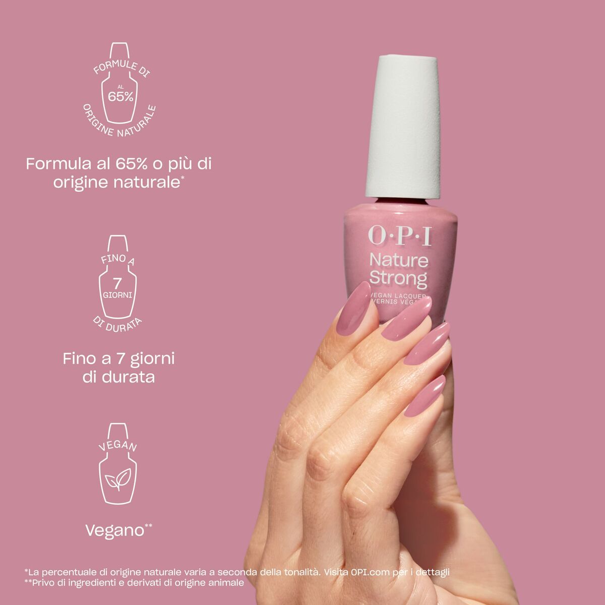 Hydrating Cream Opi NATURE STRONG Blossom into Awesome 15 ml skincare packaging