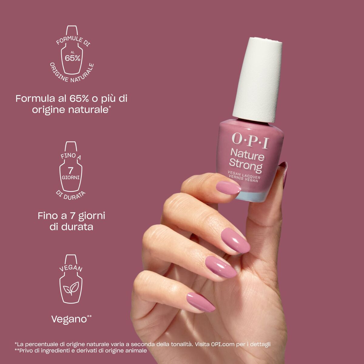 Hydrating Cream Opi NATURE STRONG Rooting for Hue 15 ml skincare packaging