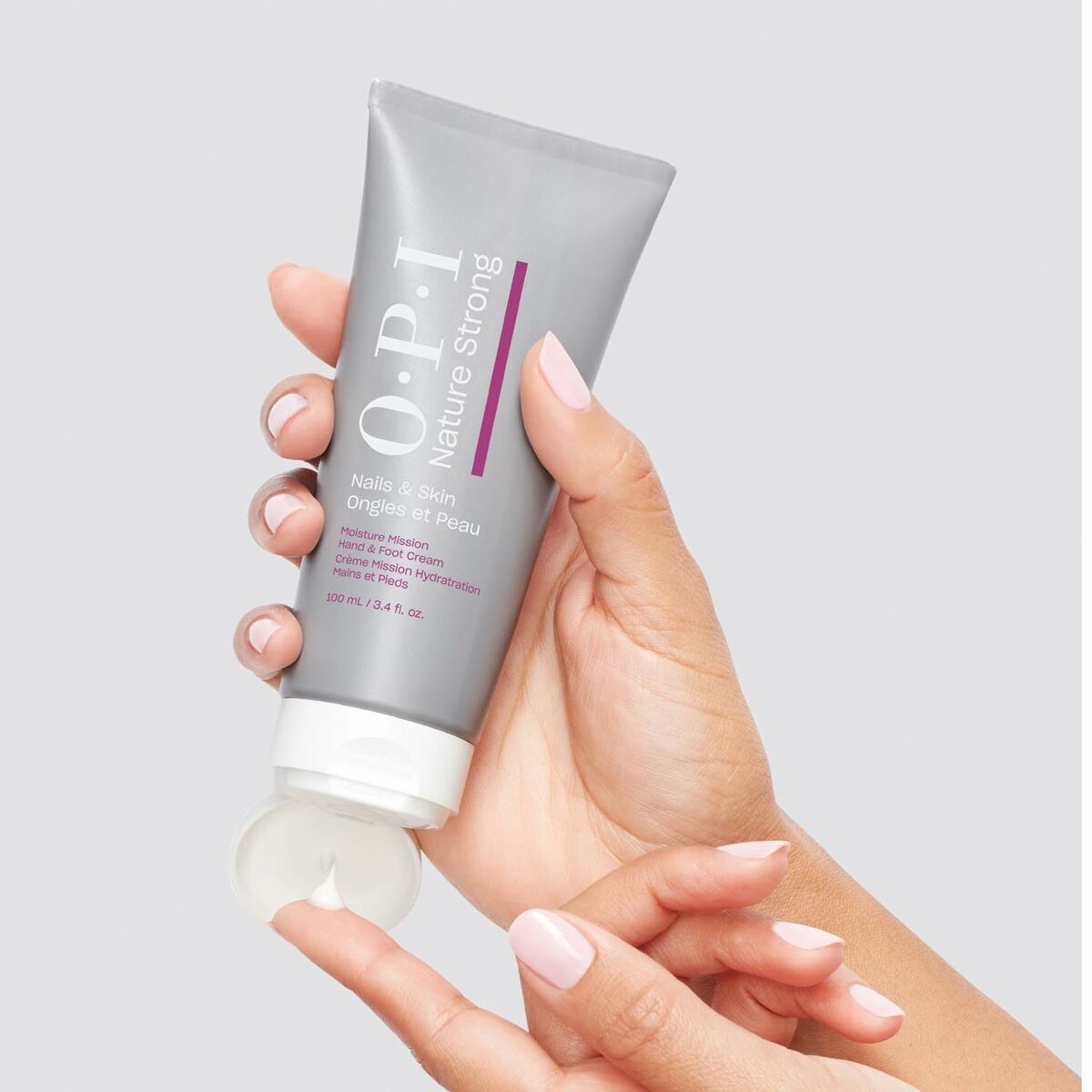 Hand and foot cream Opi NATURE STRONG 100 ml skincare packaging