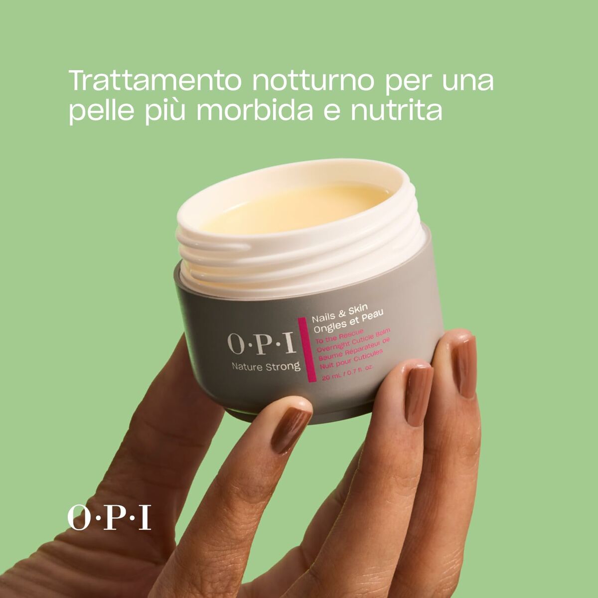 Nail Oil Opi NATURE STRONG product packaging