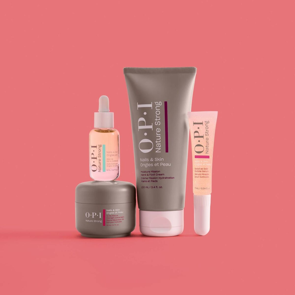Nail Oil Opi NATURE STRONG product packaging
