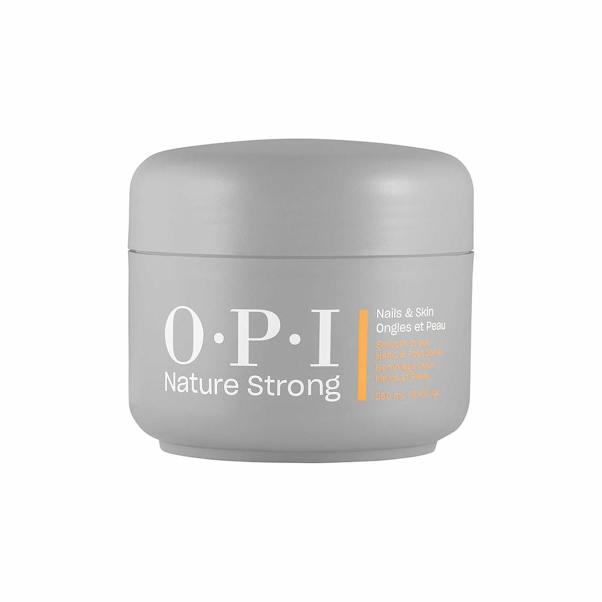 Exfoliating Hand Cream Opi NATURE STRONG 250 ml skincare packaging