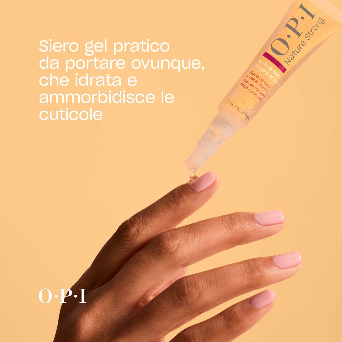 Moisturising Serum Opi NATURE STRONG 7 ml serum bottle