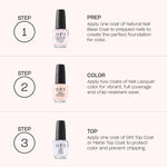 Nail polish Opi NAIL LACQUER Verde nice to meet you 15 ml product packaging