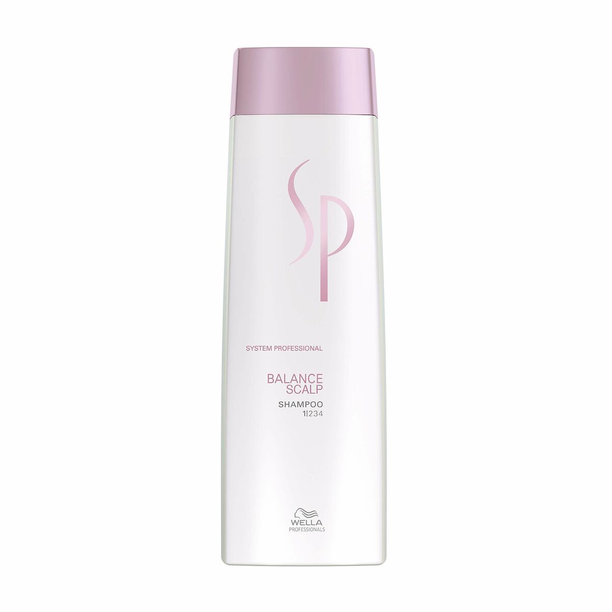 Anti-Hair Loss Shampoo Wella Balance for Women shampoo bottle