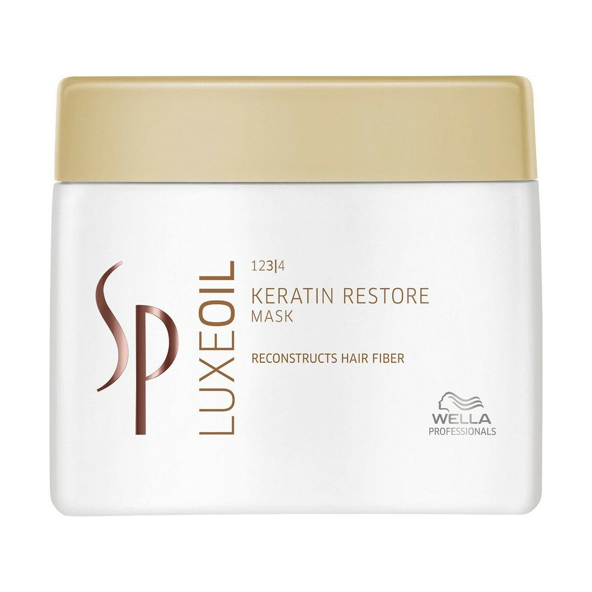 Restorative Hair Mask System Professional Sp Luxe Oil 400 ml Keratin for Women hair mask packaging