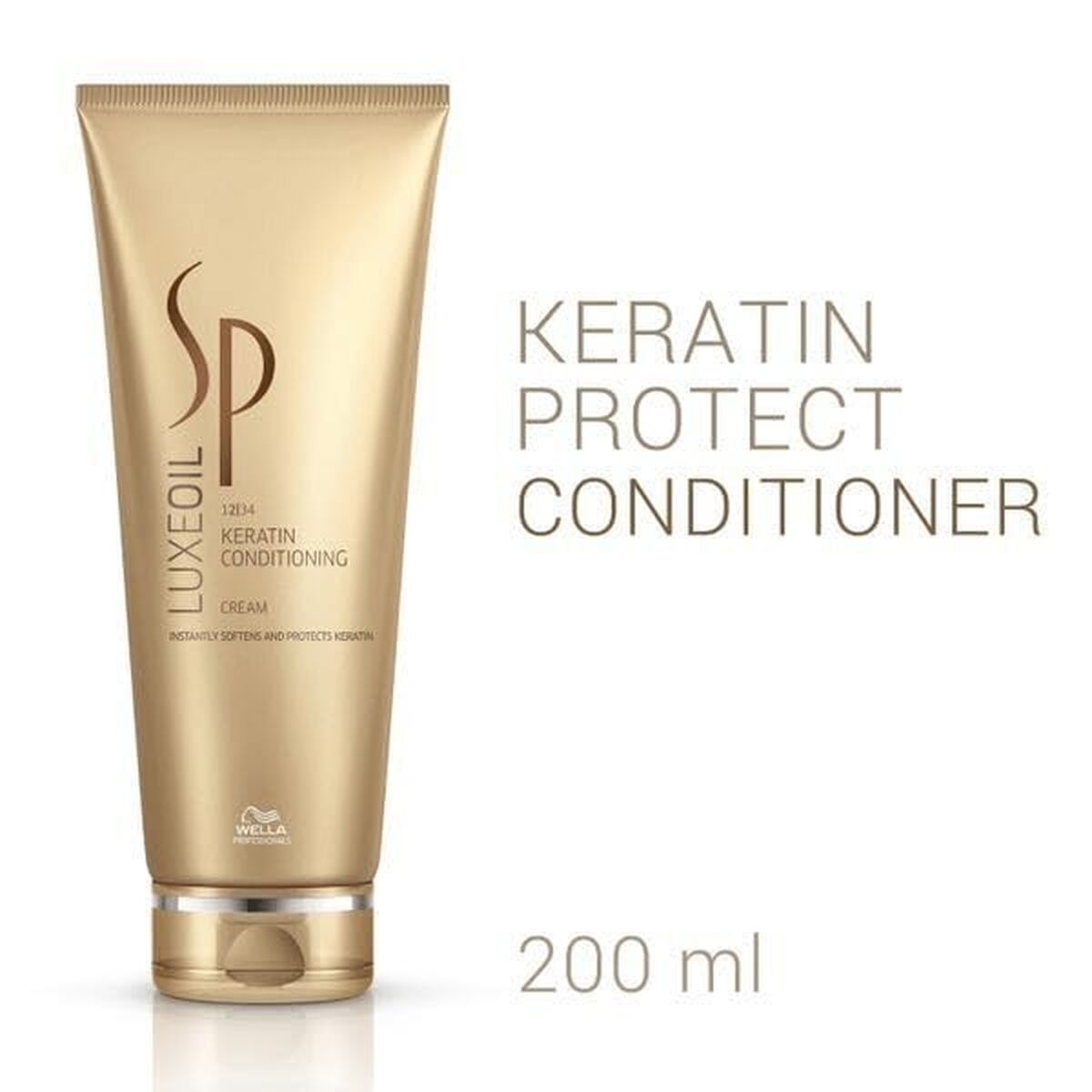 Nourishing Conditioner Wella SP Luxeoil Keratin for Women conditioner bottle