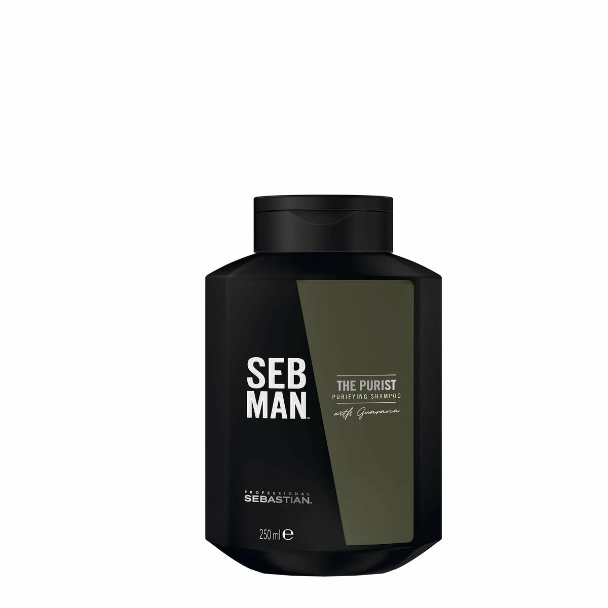 Purifying Shampoo Seb Man Sebman The Purist 250 ml for Men shampoo bottle