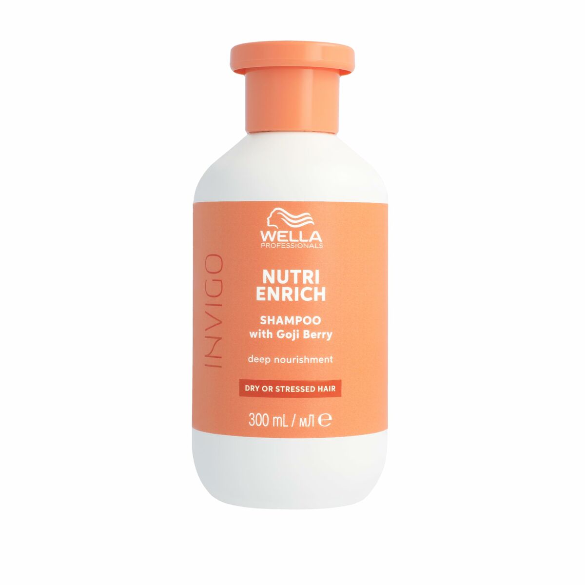 Nourishing Shampoo Wella Invigo Nutri-Enrich 300 ml Revitalising for Women shampoo bottle