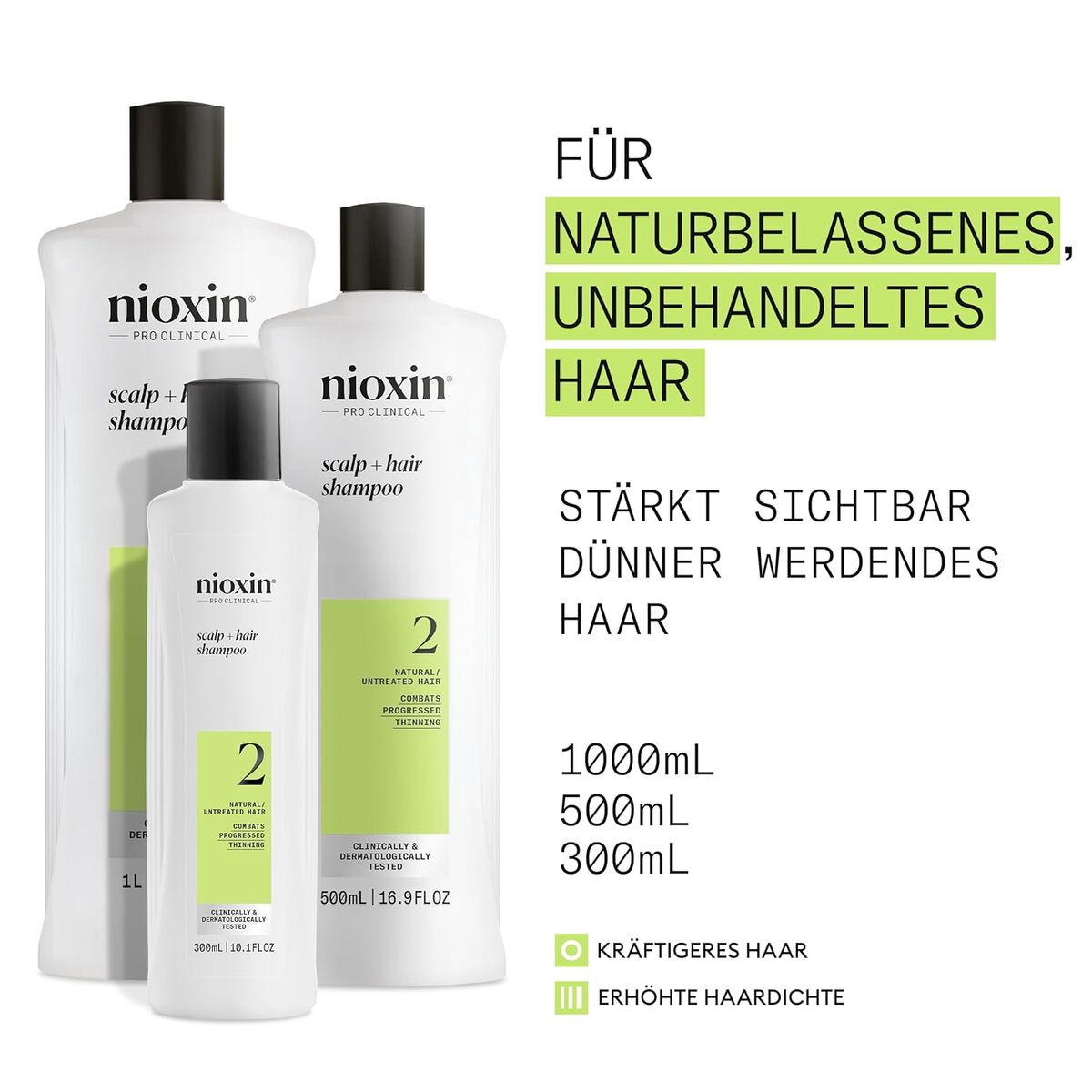 Shampoo Nioxin for Women shampoo bottle