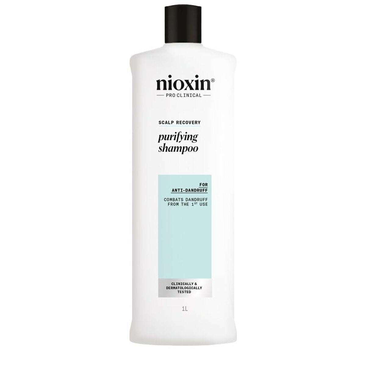 Anti-dandruff Shampoo Nioxin SCALP RECOVERY 1 L shampoo bottle