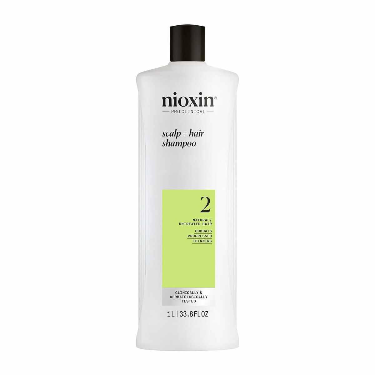 Shampoo Nioxin 2 1 L shampoo bottle
